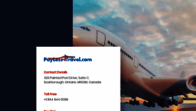 What Payless4travel.com website looked like in 2020 (4 years ago)