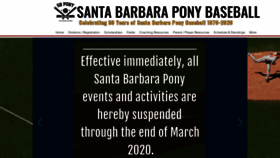 What Ponysb.com website looked like in 2020 (4 years ago)