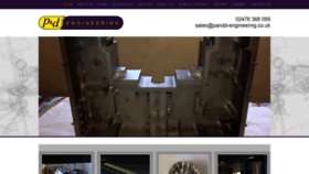 What Pandd-engineering.co.uk website looked like in 2020 (5 years ago)