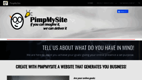 What Pimpmysite.co.nz website looked like in 2020 (4 years ago)