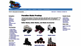 What Paradiseskateproshop.com website looked like in 2020 (4 years ago)
