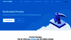 What Proxyaqua.com website looked like in 2020 (4 years ago)