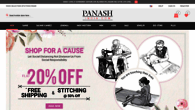 What Panashindia.in website looked like in 2020 (4 years ago)