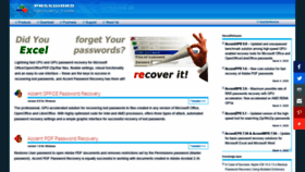 What Passwordrecoverytools.com website looked like in 2020 (4 years ago)