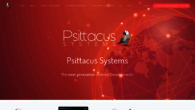 What Psittacus.systems website looked like in 2020 (4 years ago)