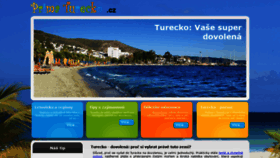What Prima-turecko.cz website looked like in 2020 (4 years ago)