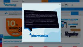 What Pharmacius.com website looked like in 2020 (4 years ago)