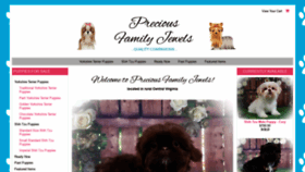 What Preciousfamilyjewels.com website looked like in 2020 (4 years ago)