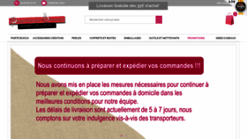 What Presentoirs-pour-bijoux.com website looked like in 2020 (4 years ago)