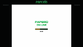 What Paperonline.io website looked like in 2020 (4 years ago)