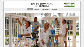 What Pattydowninginteriors.com website looked like in 2020 (4 years ago)
