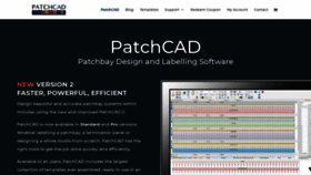 What Patchcad.com website looked like in 2020 (4 years ago)