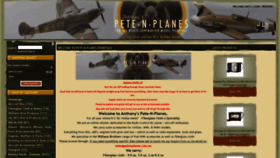 What Petenplanes.com.au website looked like in 2020 (4 years ago)