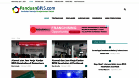 What Panduanbpjs.com website looked like in 2020 (4 years ago)