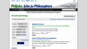 What Philjobs.org website looked like in 2020 (4 years ago)