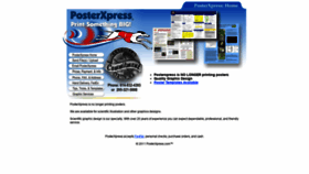What Posterxpress.com website looked like in 2020 (4 years ago)