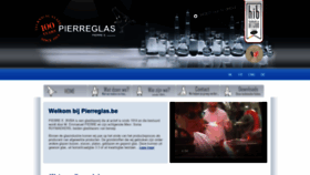 What Pierreglas.be website looked like in 2020 (4 years ago)