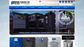 What Parkingtim.hr website looked like in 2020 (4 years ago)