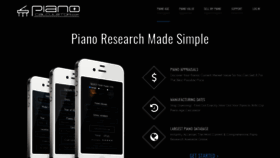 What Pianocalculator.com website looked like in 2020 (4 years ago)