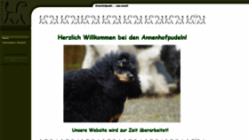What Poodle-of-the-curly-future.de website looked like in 2020 (4 years ago)