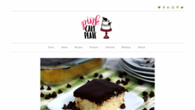 What Pinkcakeplate.com website looked like in 2020 (4 years ago)