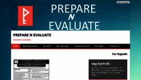 What Preparenevaluate.com website looked like in 2020 (4 years ago)