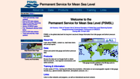 What Psmsl.org website looked like in 2020 (4 years ago)