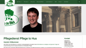 What Pflege-to-hus.de website looked like in 2020 (4 years ago)