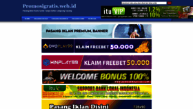What Promosigratis.web.id website looked like in 2020 (4 years ago)