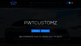 What Pwtcustomz.com website looked like in 2020 (4 years ago)