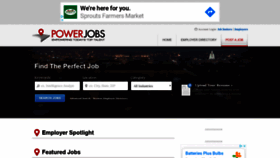 What Powerjobs.com website looked like in 2020 (4 years ago)