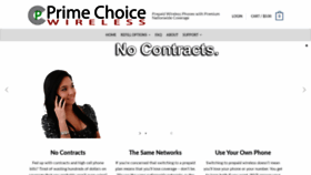 What Primechoicewireless.com website looked like in 2020 (4 years ago)