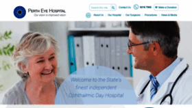 What Pertheyehospital.com.au website looked like in 2020 (4 years ago)