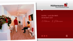 What Praxis-huettermann.de website looked like in 2020 (4 years ago)