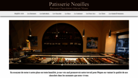 What Patisserie-noailles.fr website looked like in 2020 (4 years ago)