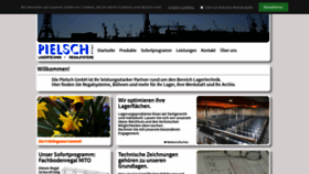 What Pielsch.de website looked like in 2020 (4 years ago)