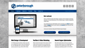 What Peterboroughdesign.ca website looked like in 2020 (4 years ago)