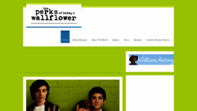 What Perks-of-being-a-wallflower.com website looked like in 2020 (4 years ago)