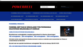 What Powerreel.nl website looked like in 2020 (5 years ago)