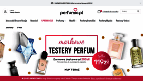 What Perfumio.pl website looked like in 2020 (4 years ago)