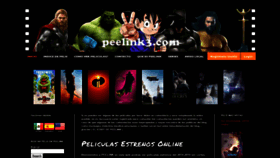 What Peelink3.com website looked like in 2020 (4 years ago)