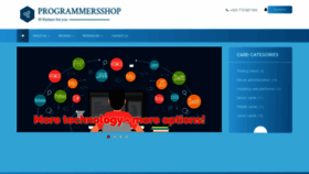 What Programmersshop.net website looked like in 2020 (4 years ago)