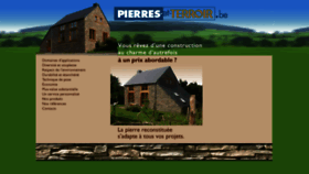 What Pierres-et-terroir.be website looked like in 2020 (4 years ago)
