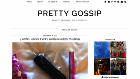 What Prettygossip.com website looked like in 2020 (4 years ago)