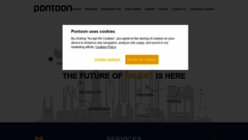 What Pontoonsolutions.com website looked like in 2020 (4 years ago)
