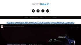 What Photorigaud.com website looked like in 2020 (4 years ago)