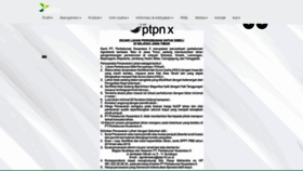 What Ptpn10.co.id website looked like in 2020 (4 years ago)
