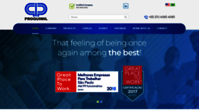 What Proquimil.com.br website looked like in 2020 (4 years ago)