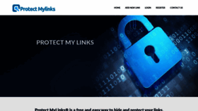 What Protect-mylinks.com website looked like in 2020 (4 years ago)