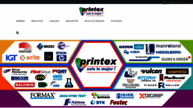 What Printex.net website looked like in 2020 (4 years ago)